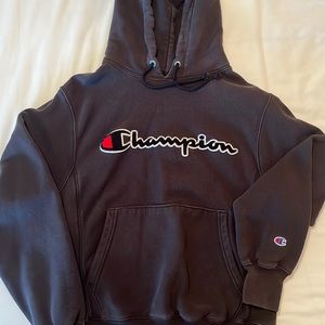 Black Boys’s Champion Hoodie